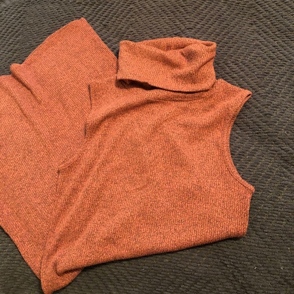 NWT Cotton Emporium Sleeveless Turtleneck Dress - Picture 5 of 7